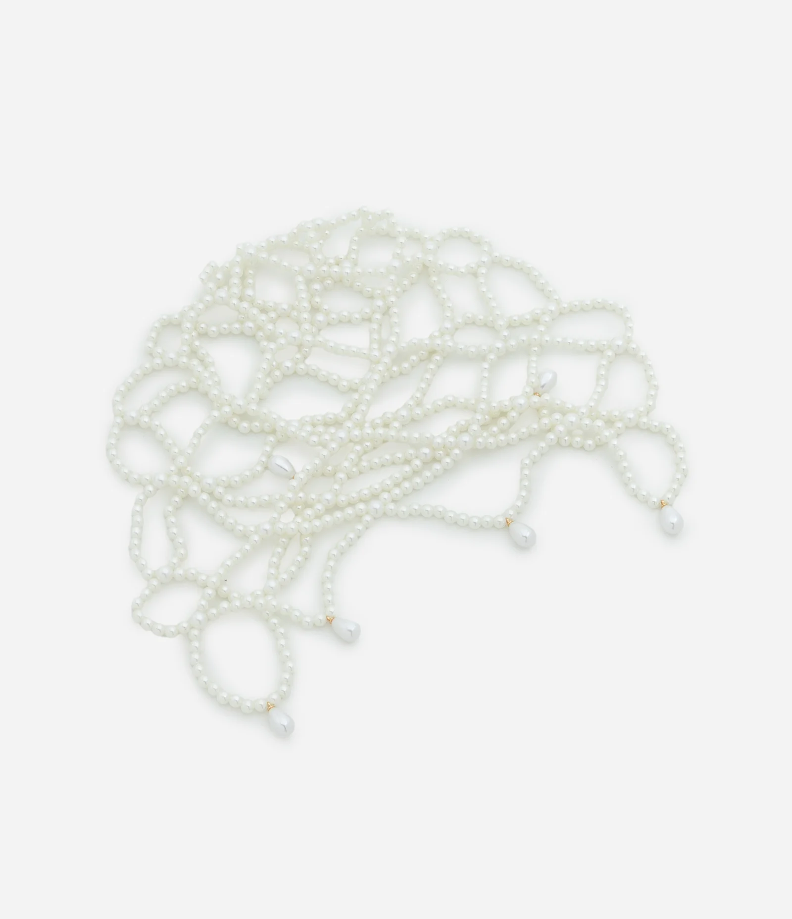 Acessório de Cabeça com Pérolas Branco 2