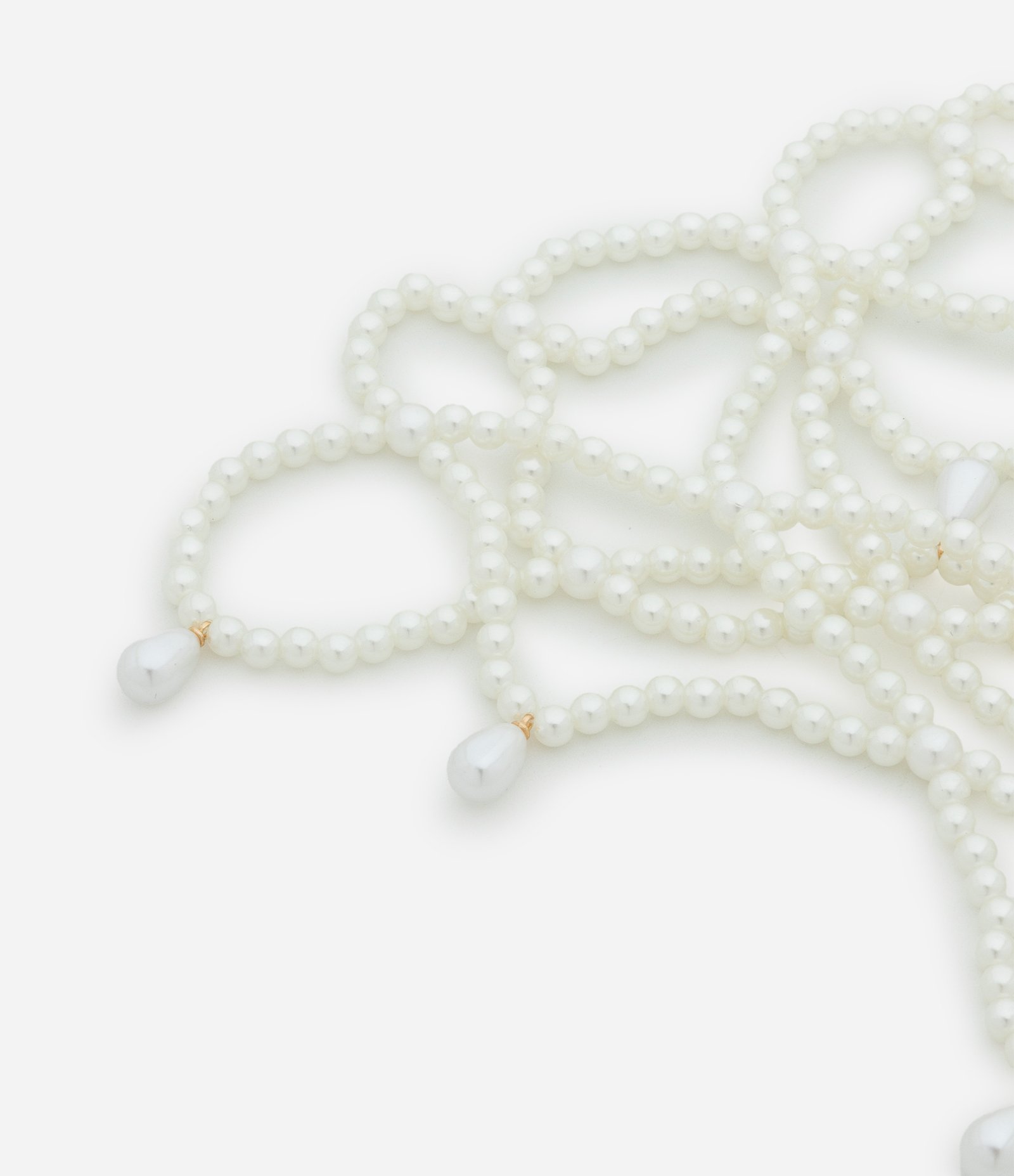 Acessório de Cabeça com Pérolas Branco 3