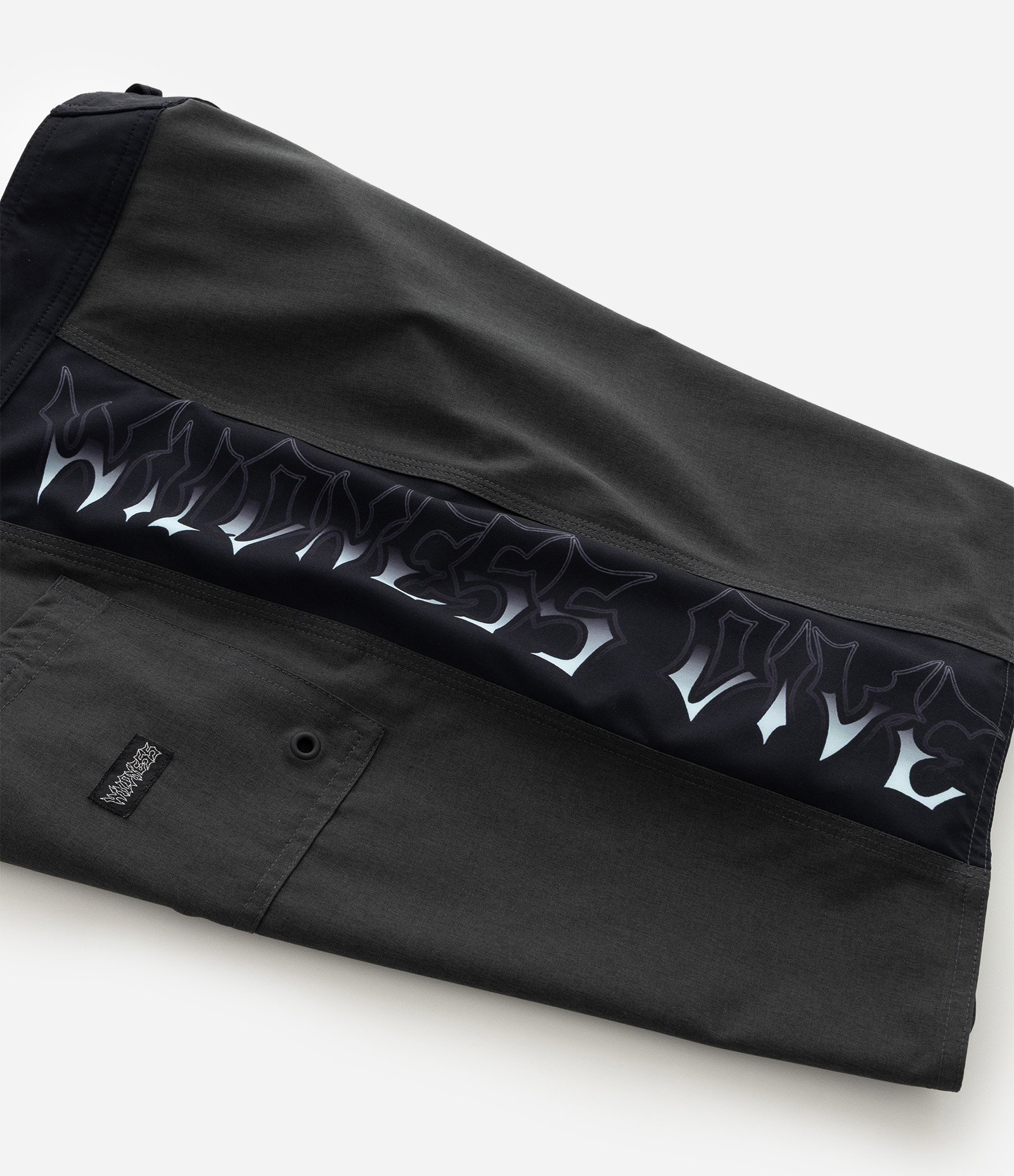 Bermuda de Banho com Faixa Tribal Preto 8