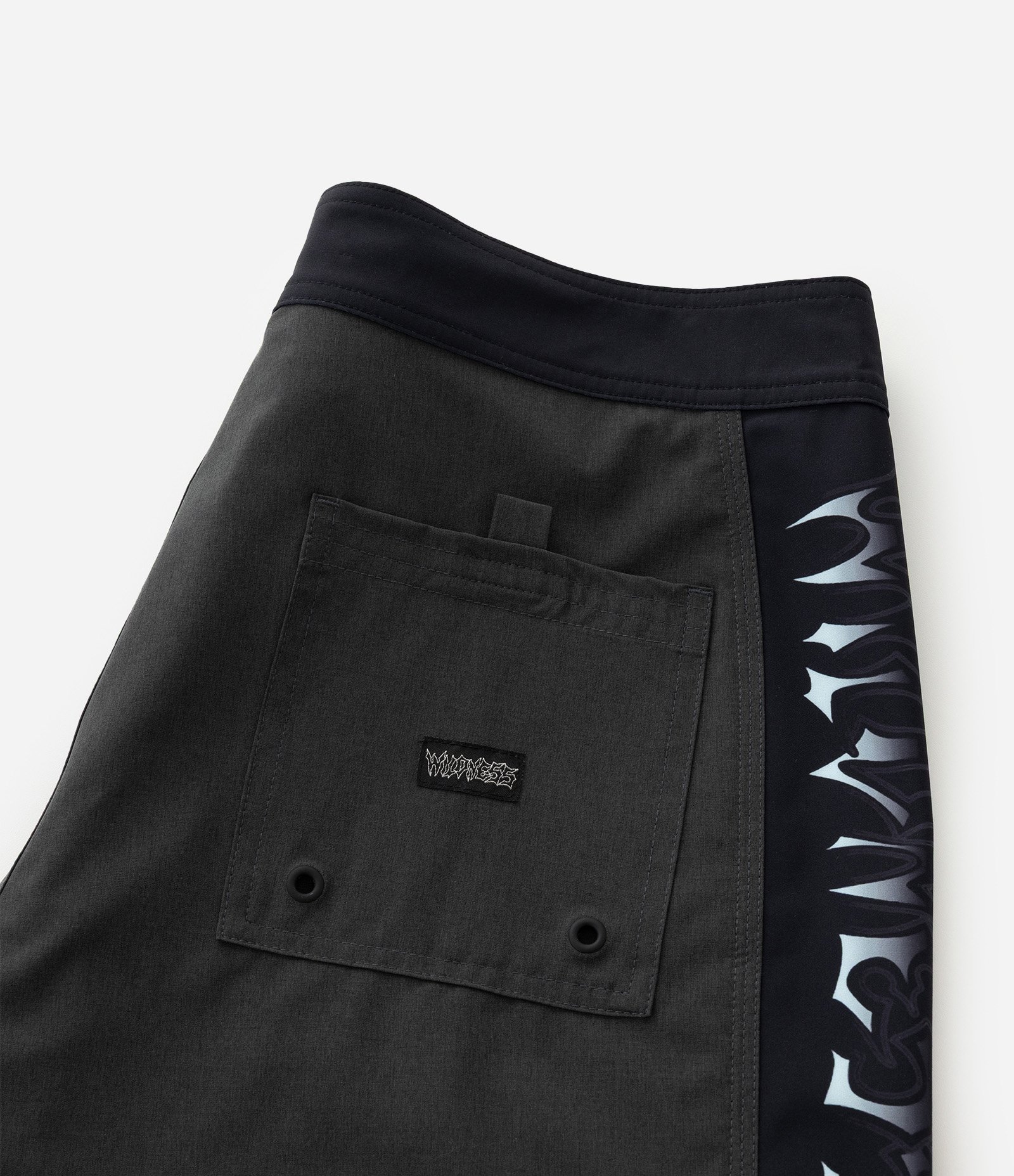 Bermuda de Banho com Faixa Tribal Preto 11