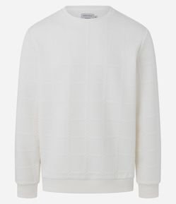 Casaco Regular com Elastano Texturizado em Efeito Cordas