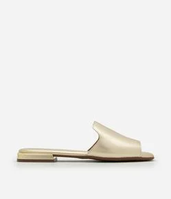 Sandália Rasteira Tira Única Larga Beira Rio