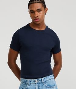 Camiseta Muscle em Ribana Texturizada