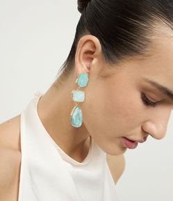 Brinco Médio com Formas Geométricas