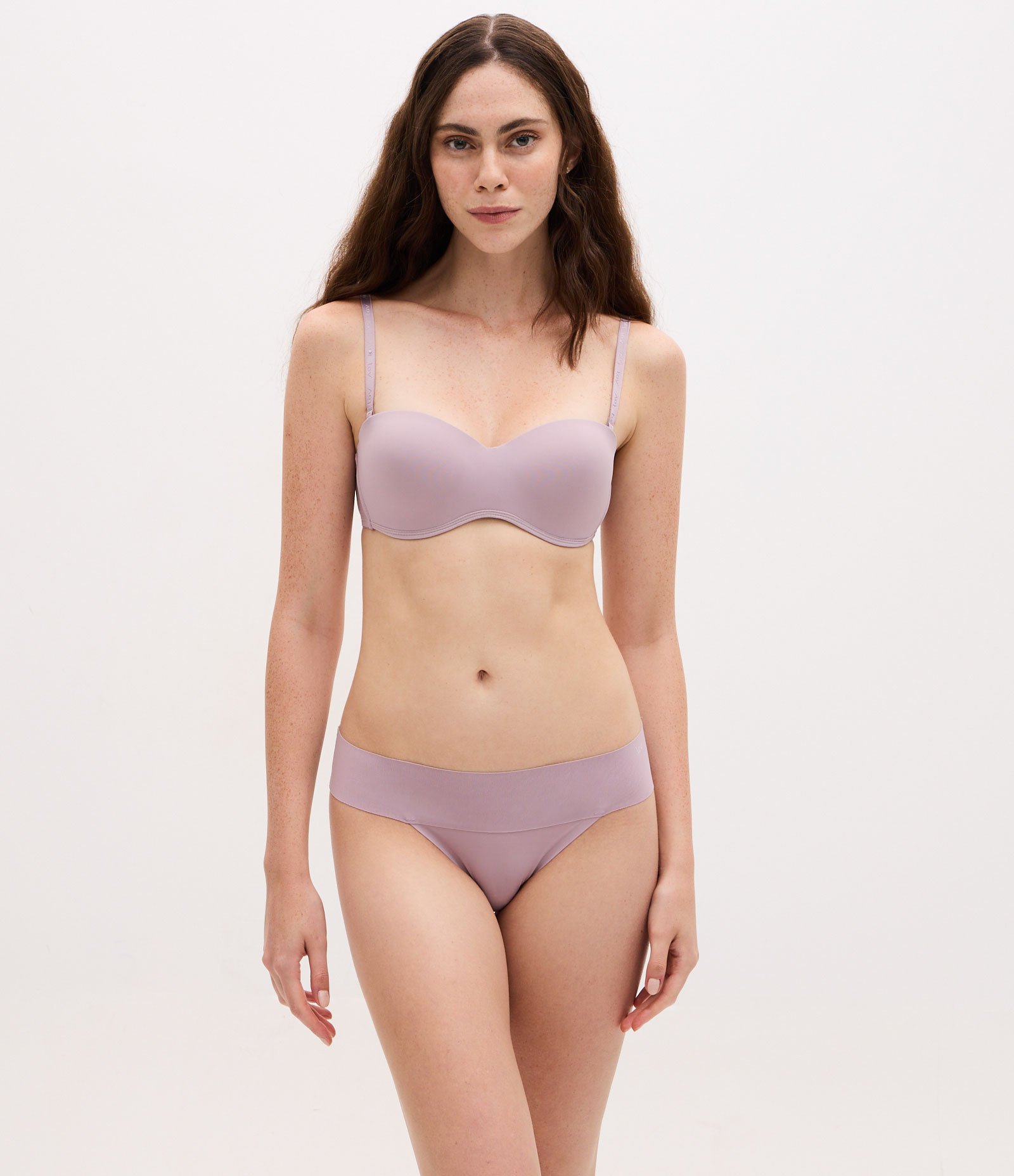 Kit 02 Calcinhas Biquini em Microfibra com Cós Largo Roxo 4