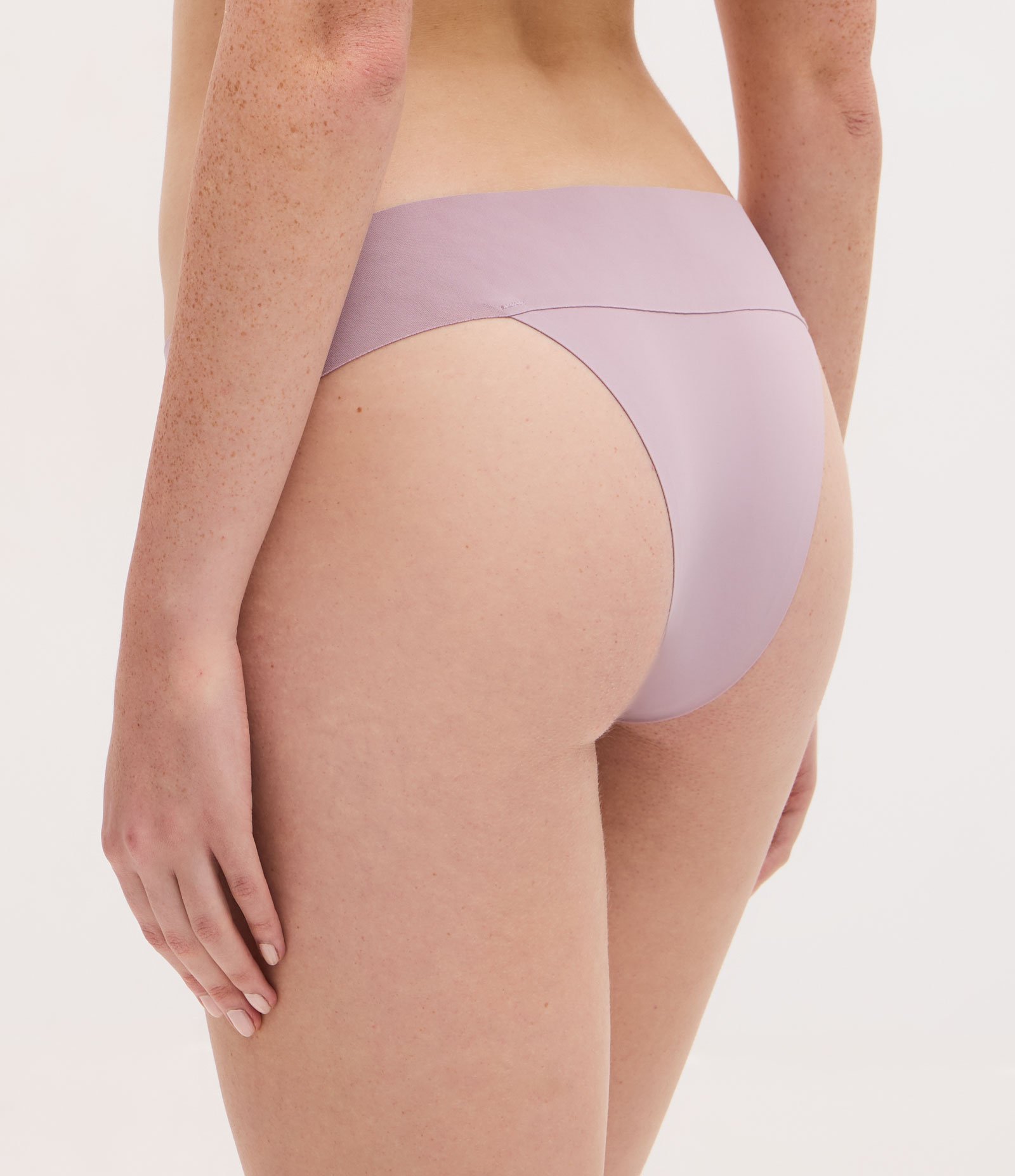 Kit 02 Calcinhas Biquini em Microfibra com Cós Largo Roxo 6