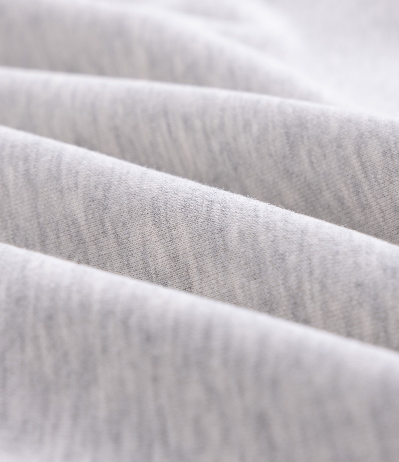 Blusão Fechado em Moletom com Felpa e Painéis nas Mangas Cinza 3