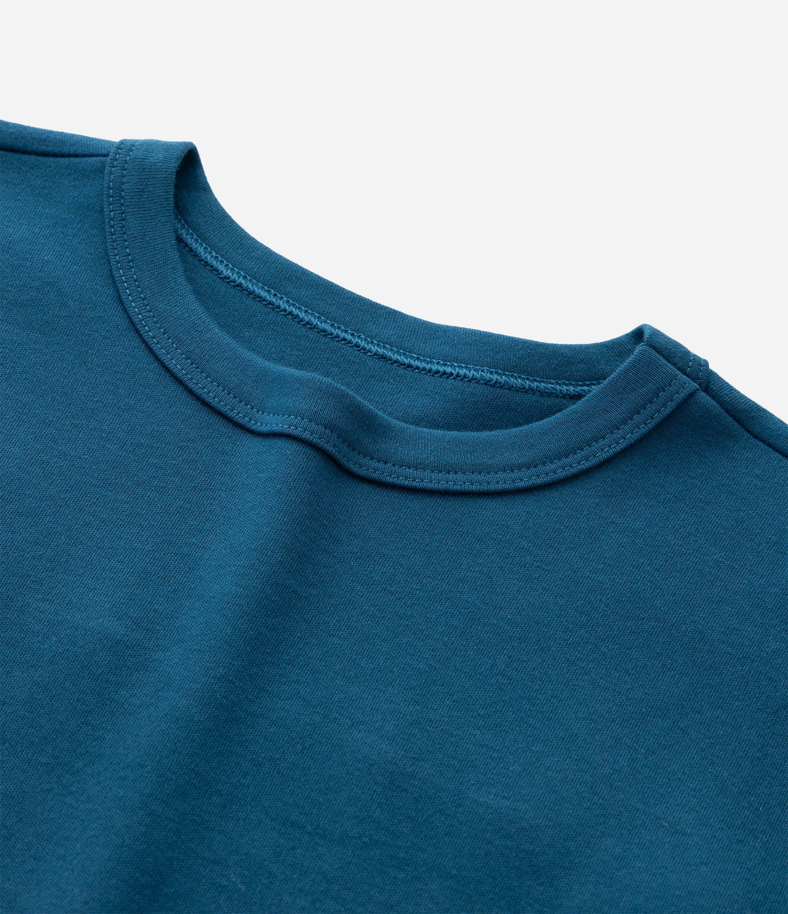 Camiseta Oversized Infantil em Suedine - Tam 5 a 14 Anos Azul 5