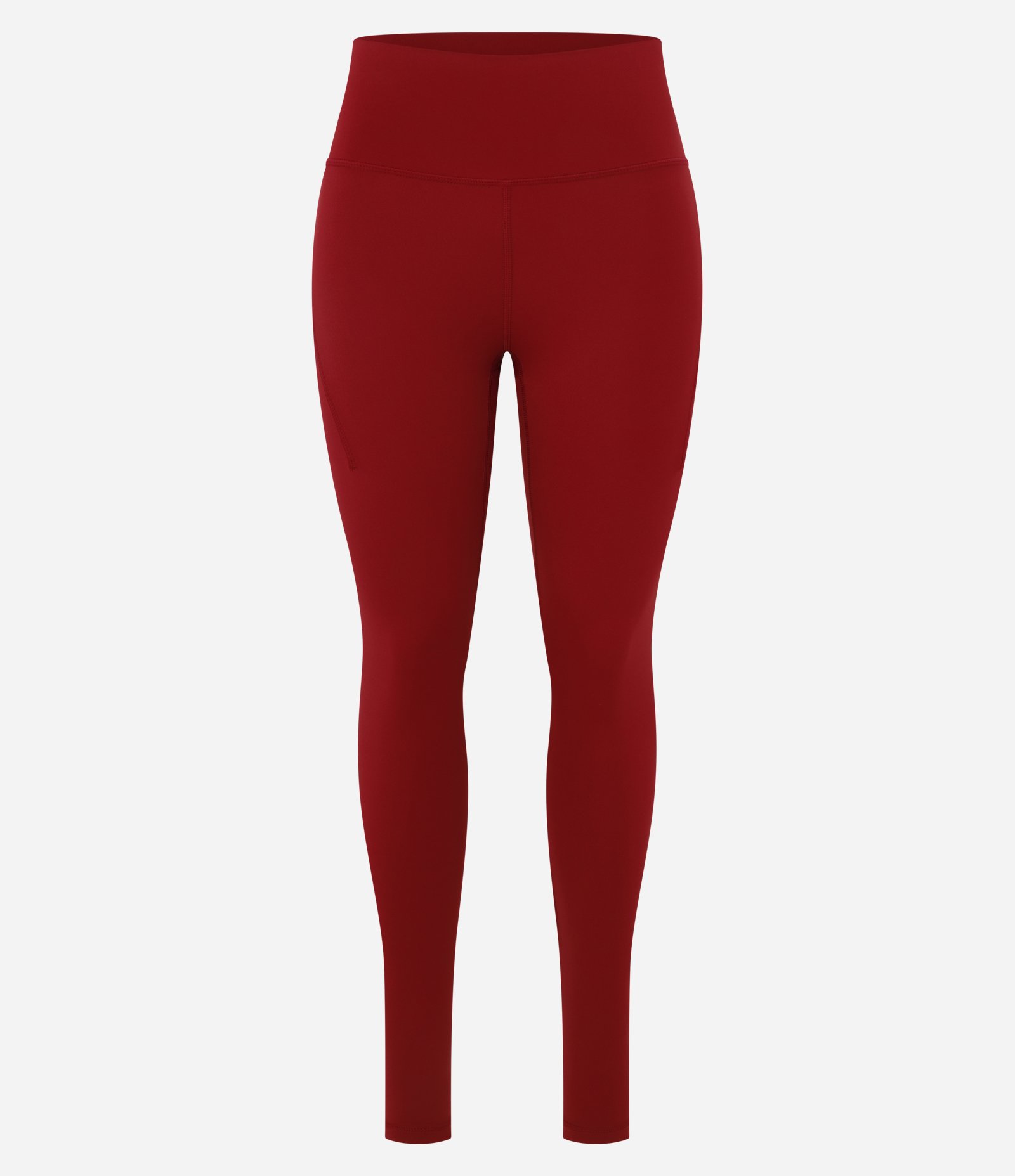 Calca Legging Esportiva em Microfibra com Bolsos Vermelho 5