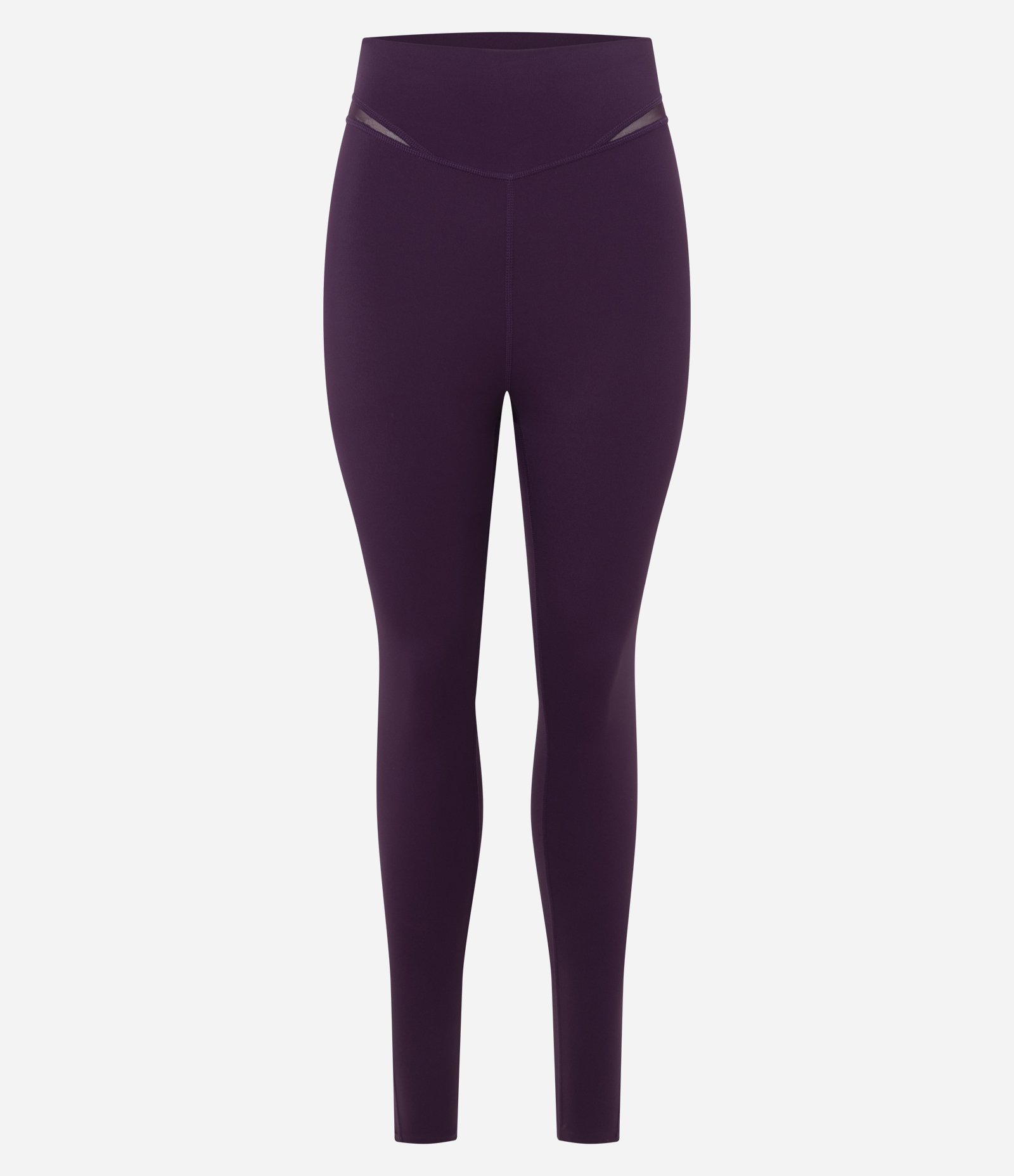 Calça Legging Esportiva em Poliamida com Detalhe no Cós Roxo 5