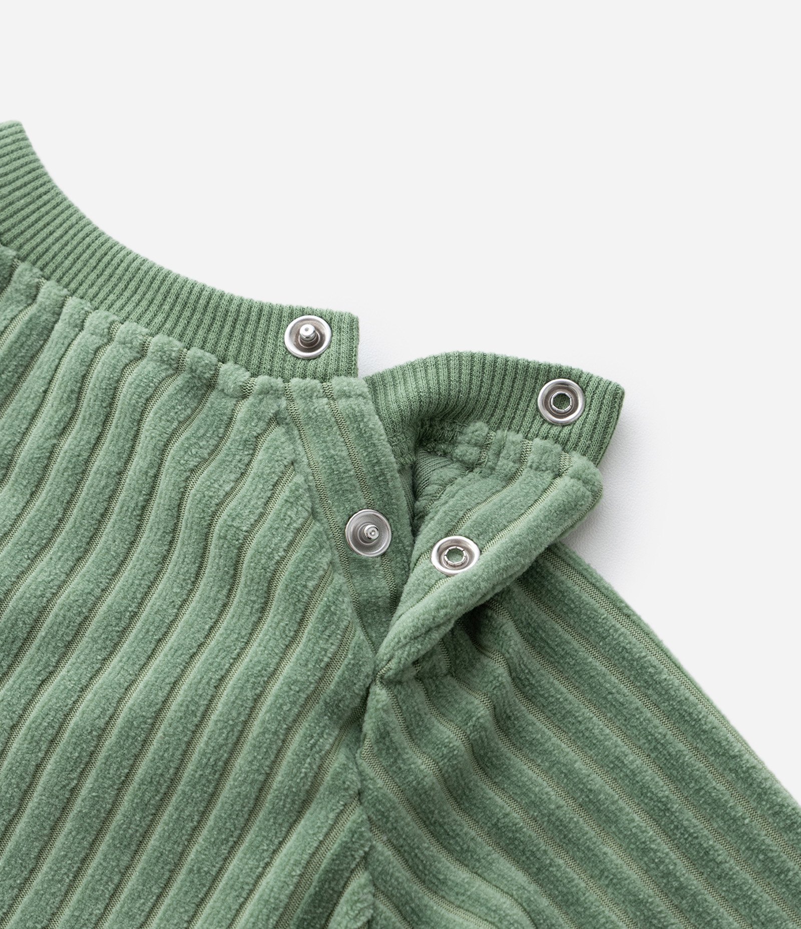 Conjunto Infantil Canelado com Casaco e Calça Jogger – Tam 0 a 24 Meses Verde 9
