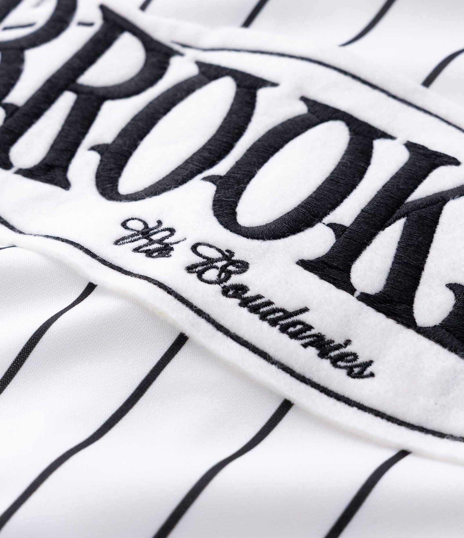 Camisa Manga Curta Baseball Brooklyn Branco 5