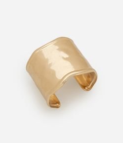 Bracelete com Efeito Martelado