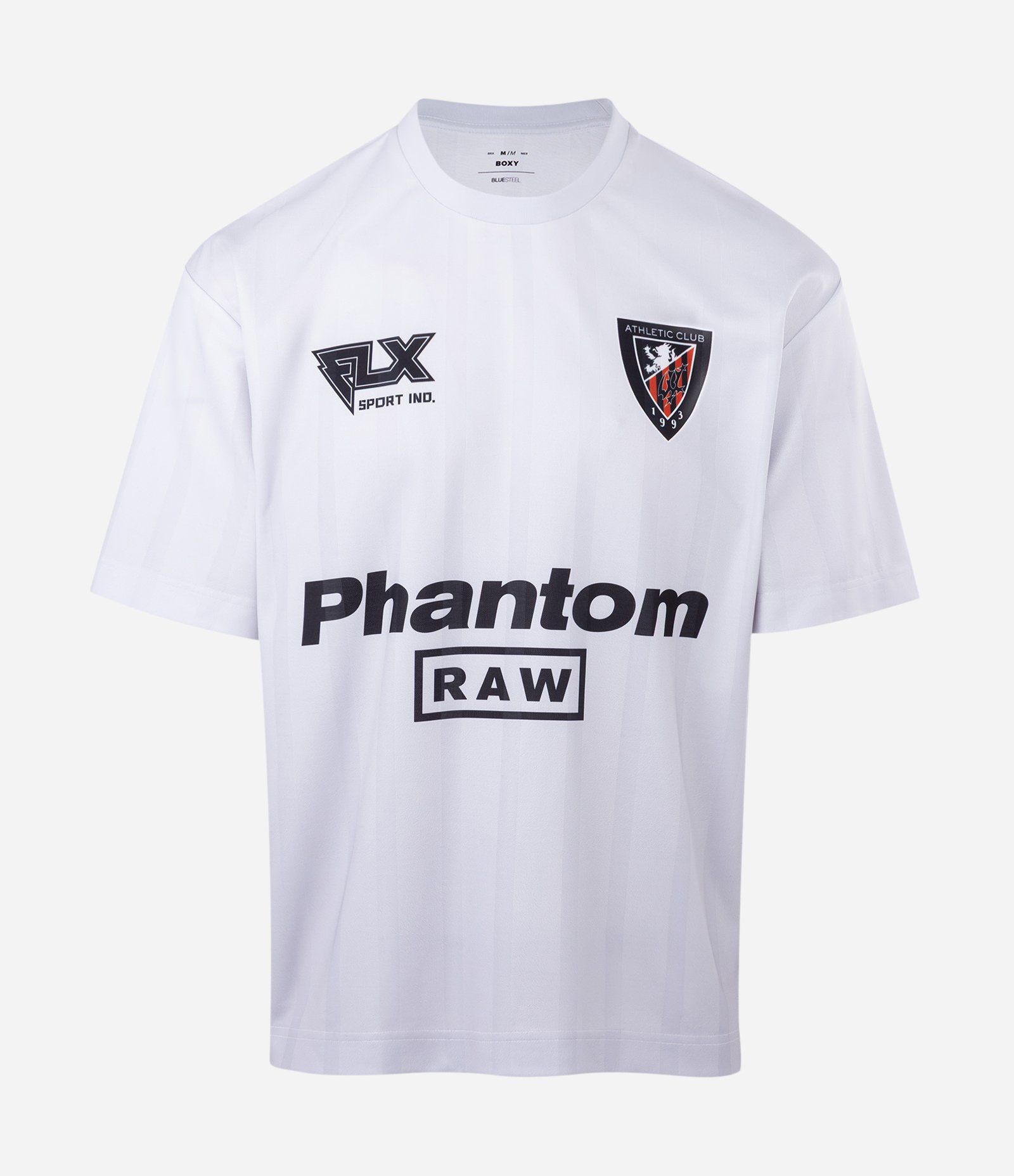 Camisa Boxy Manga Curta Phantom Branco 5