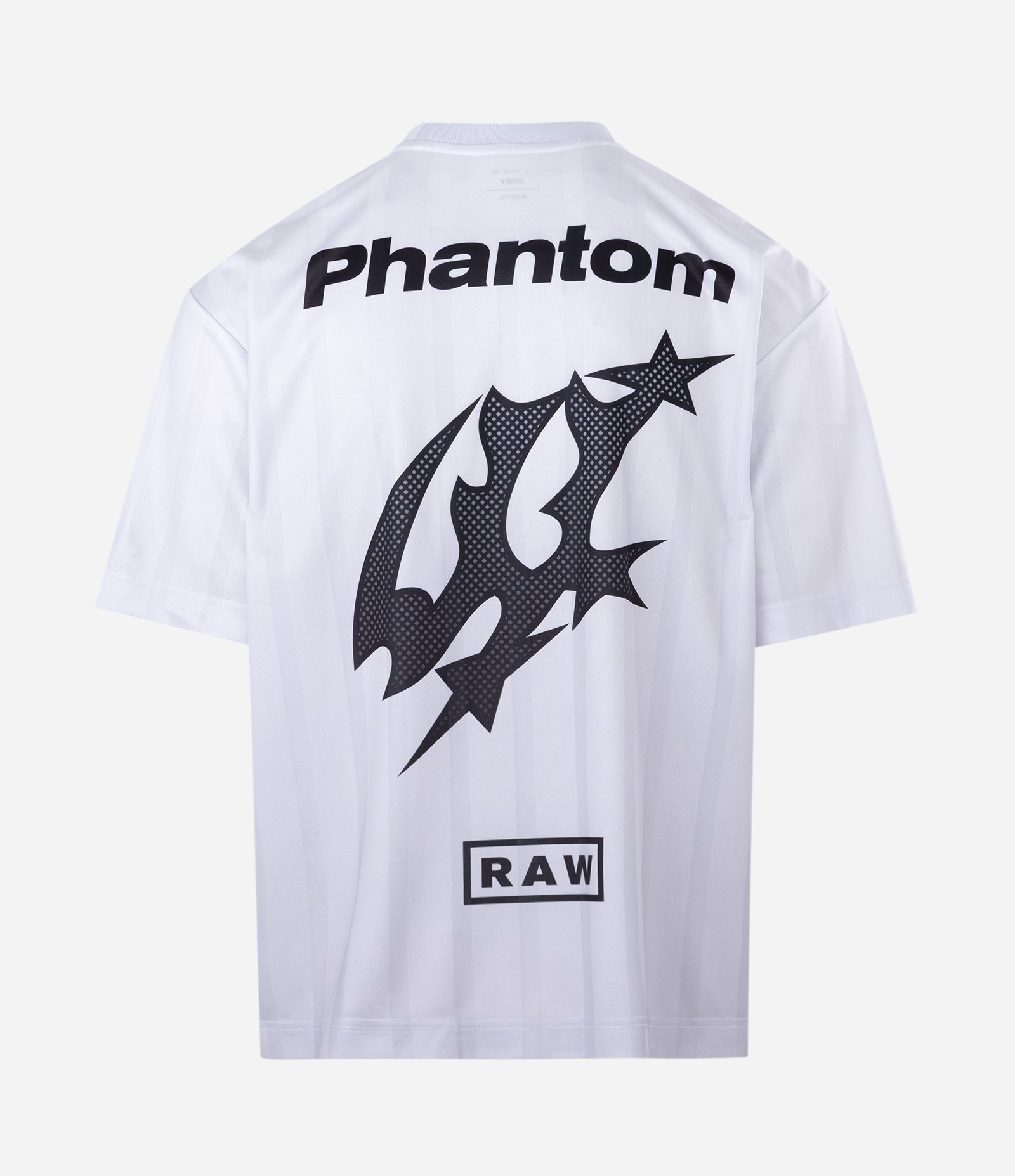 Camisa Boxy Manga Curta Phantom Branco 6