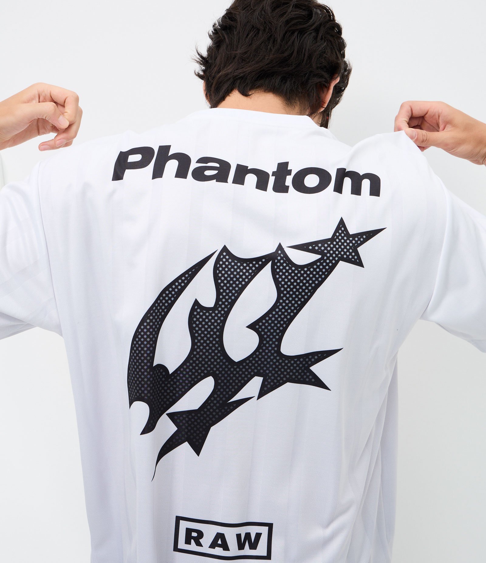 Camisa Boxy Manga Curta Phantom Branco 4