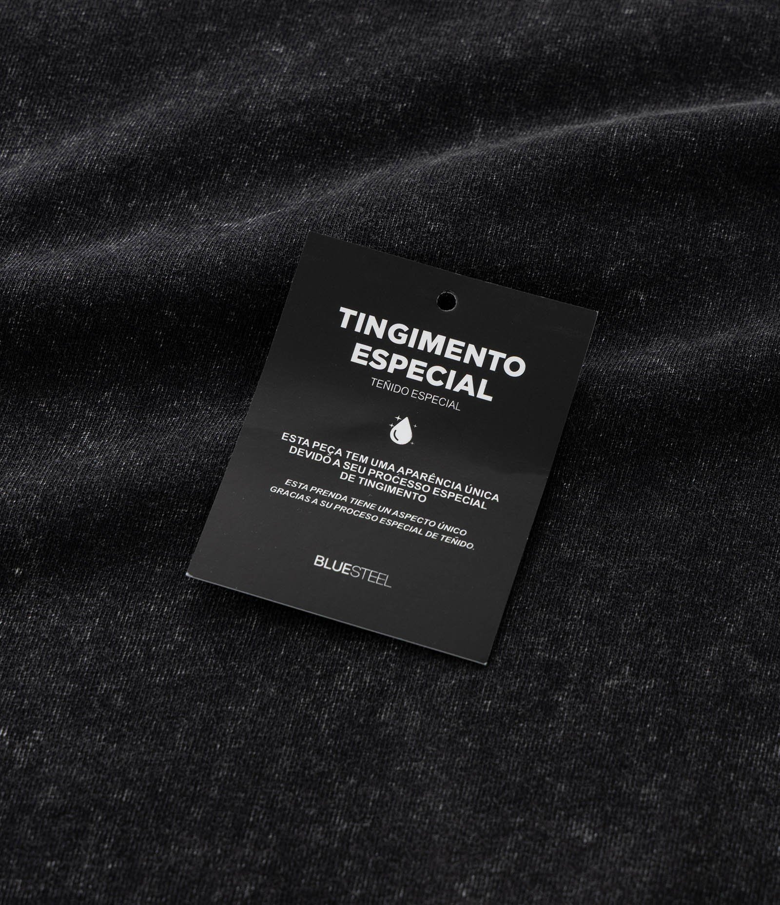 Camiseta Boxy em Algodão com Lettering Outcast Preto 3