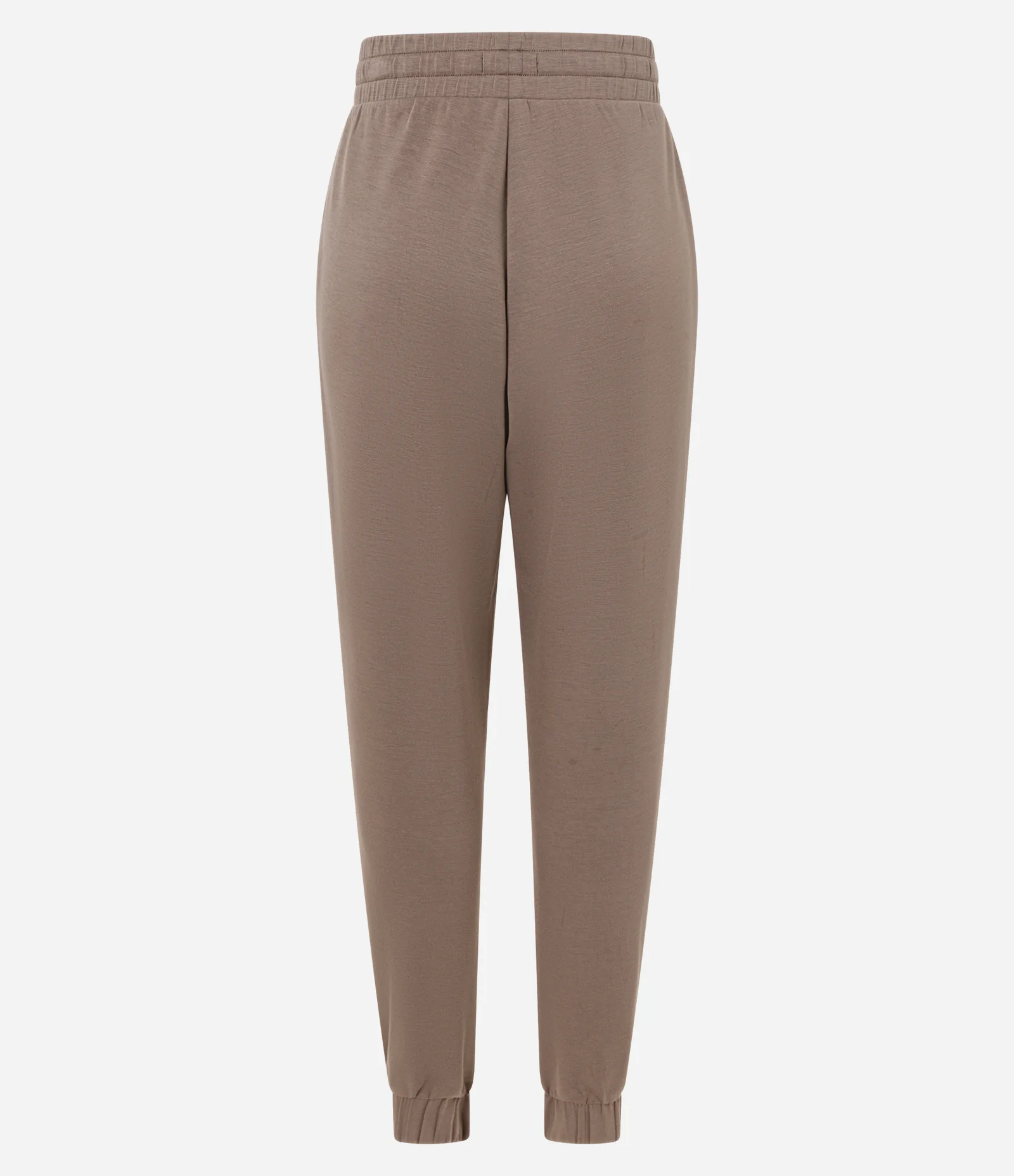 Calça Jogger Esportiva em Modal com Bolsos Marrom 6