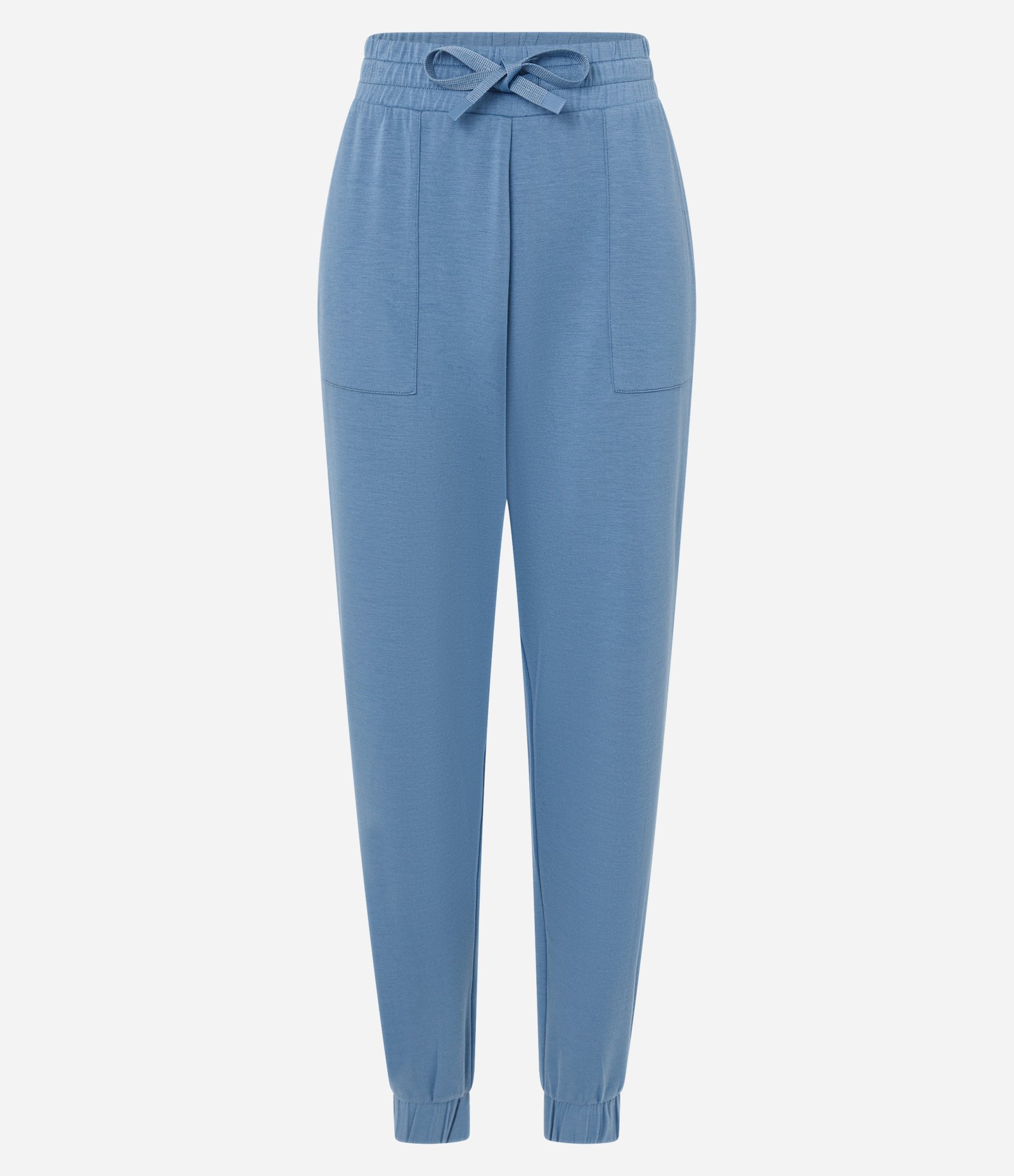 Calça Jogger Esportiva em Modal com Bolsos Azul 4