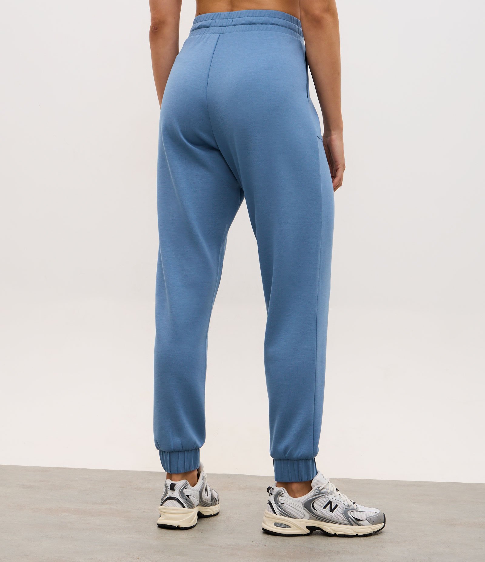 Calça Jogger Esportiva em Modal com Bolsos Azul 3