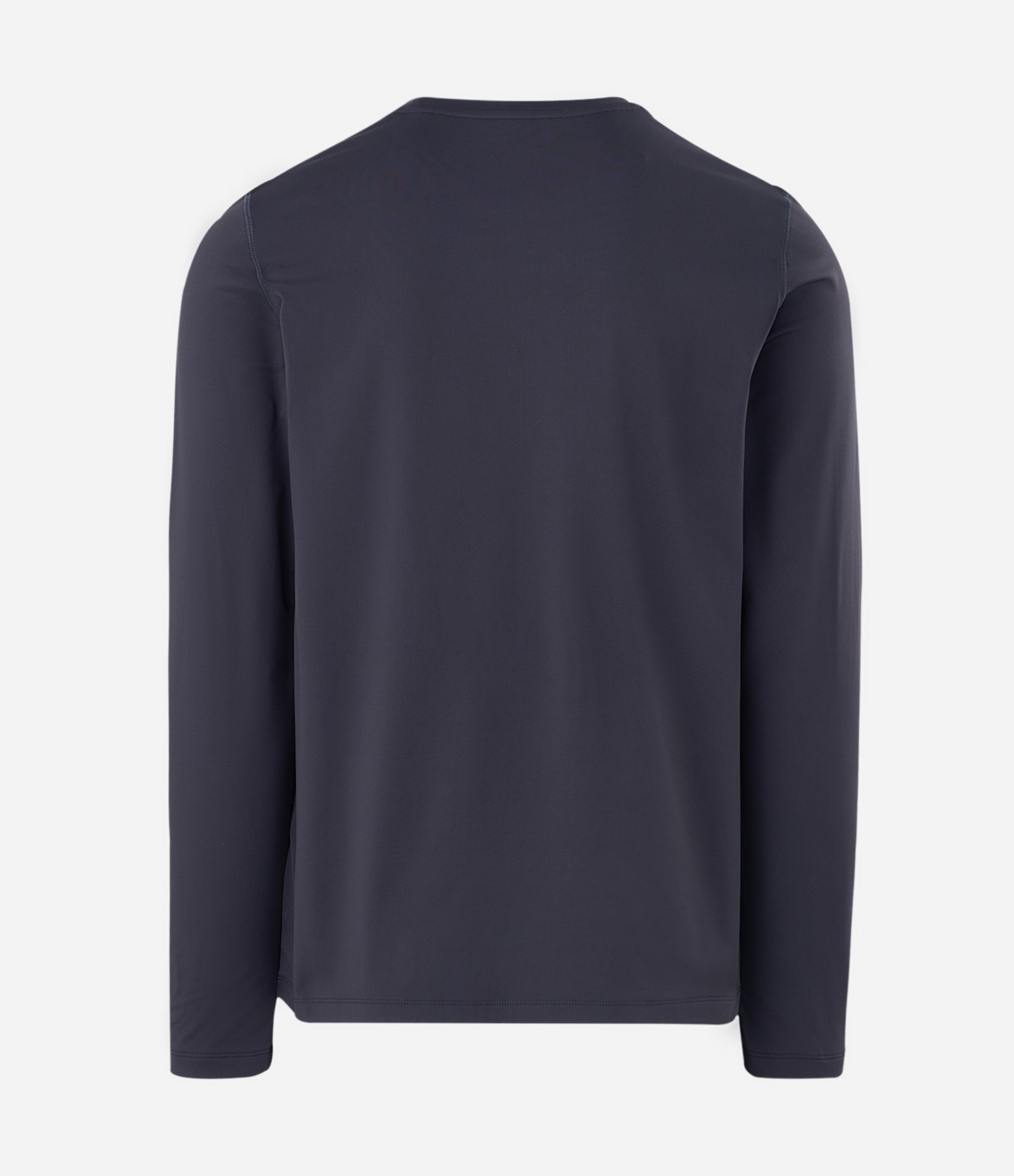 Camiseta Térmica Regular com Manga Longa Cinza Chumbo 2