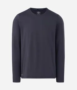 Camiseta Térmica Regular com Manga Longa
