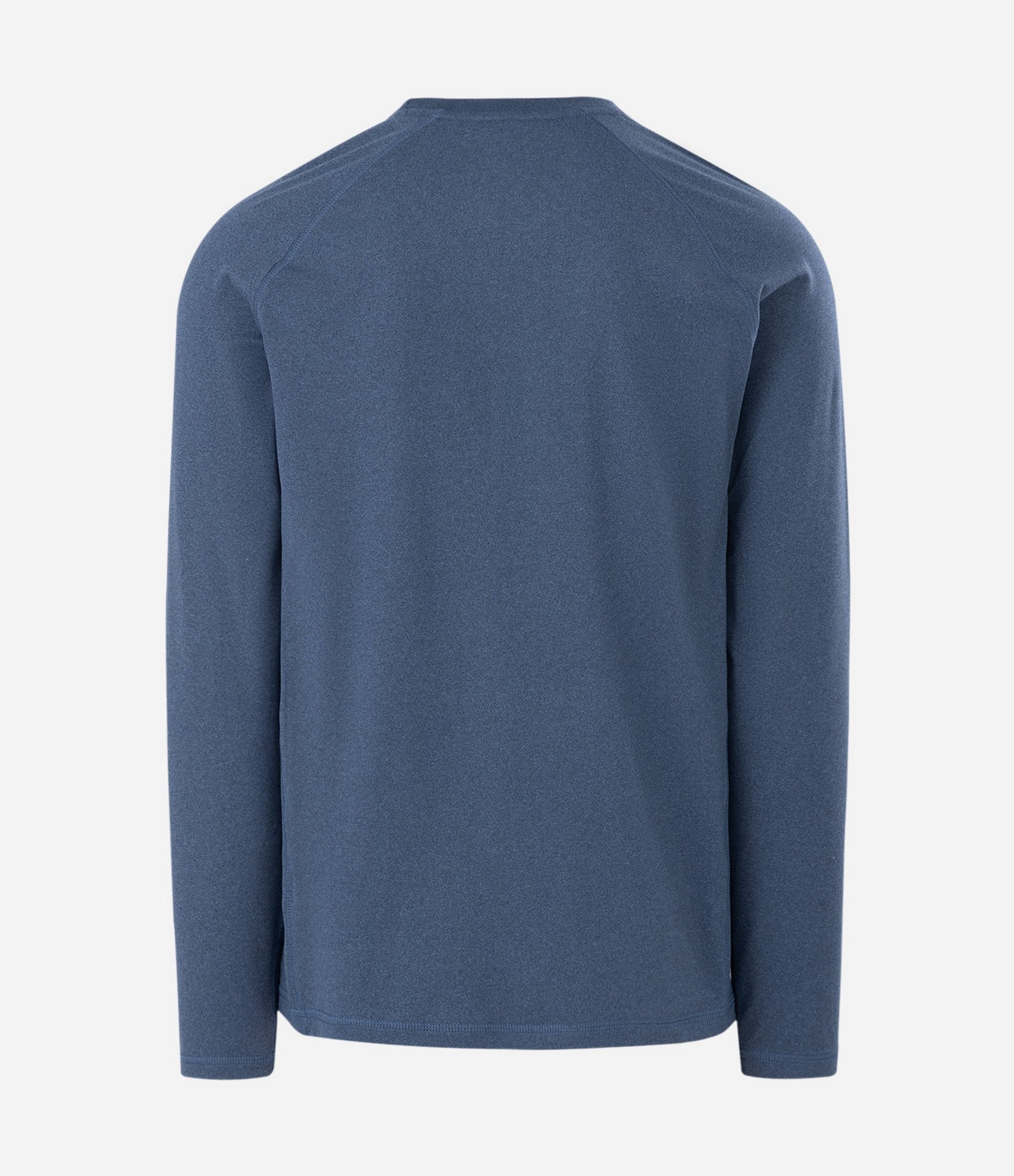 Camiseta Térmica em Manga Longa com Toque Suave e Recortes Azul 6