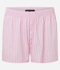 Cueca Samba Canção em Tricoline Com Listras Verticais