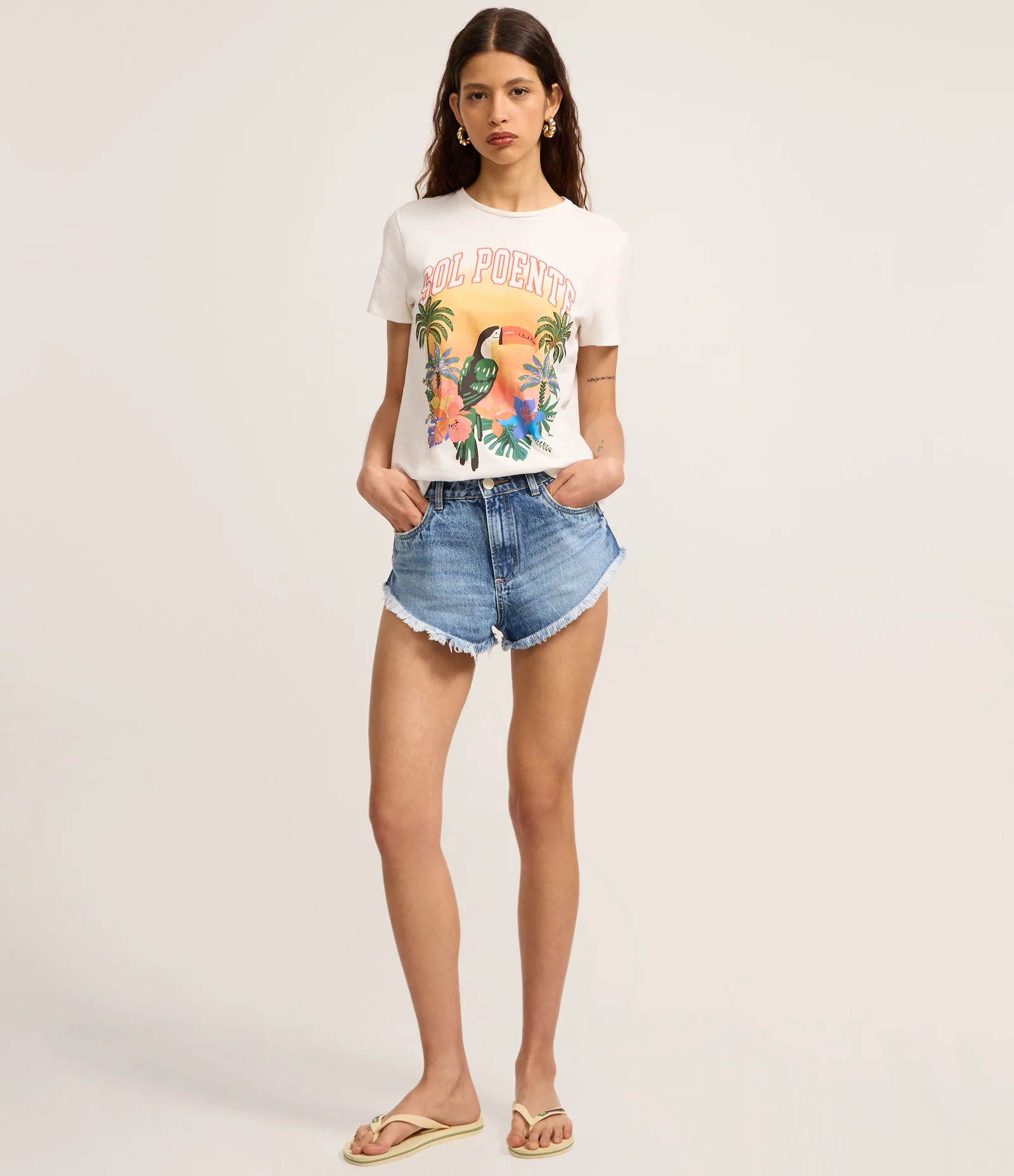 Camiseta Manga Curta em Algodão com Estampa Snow White 2