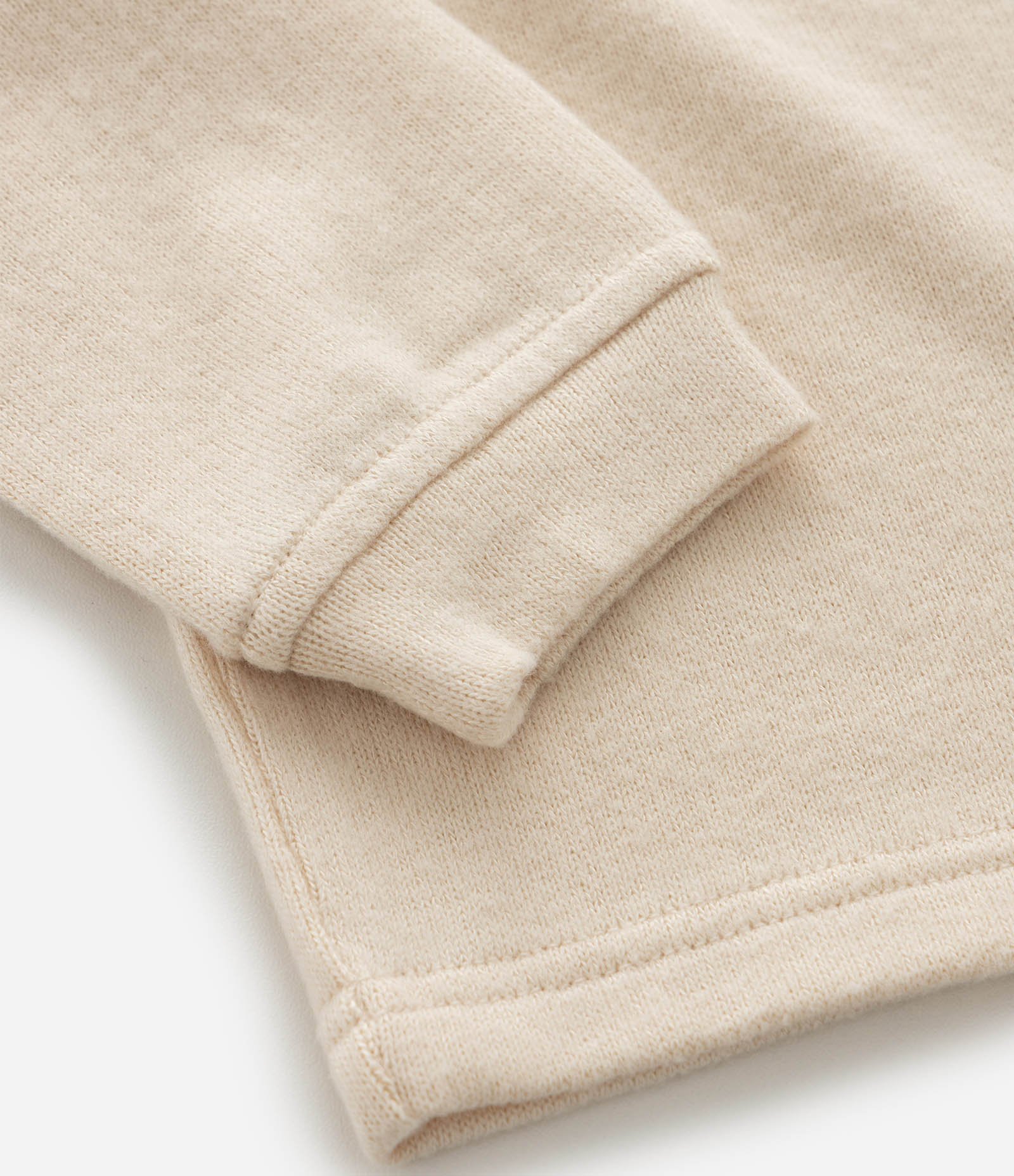 Casaco Infantil com Detalhe Bordado – Tam 0 a 18 Meses Bege 5