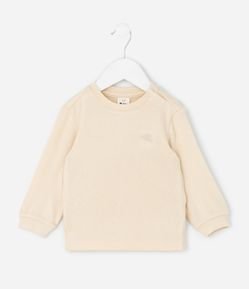 Casaco Infantil com Detalhe Bordado – Tam 0 a 18 Meses