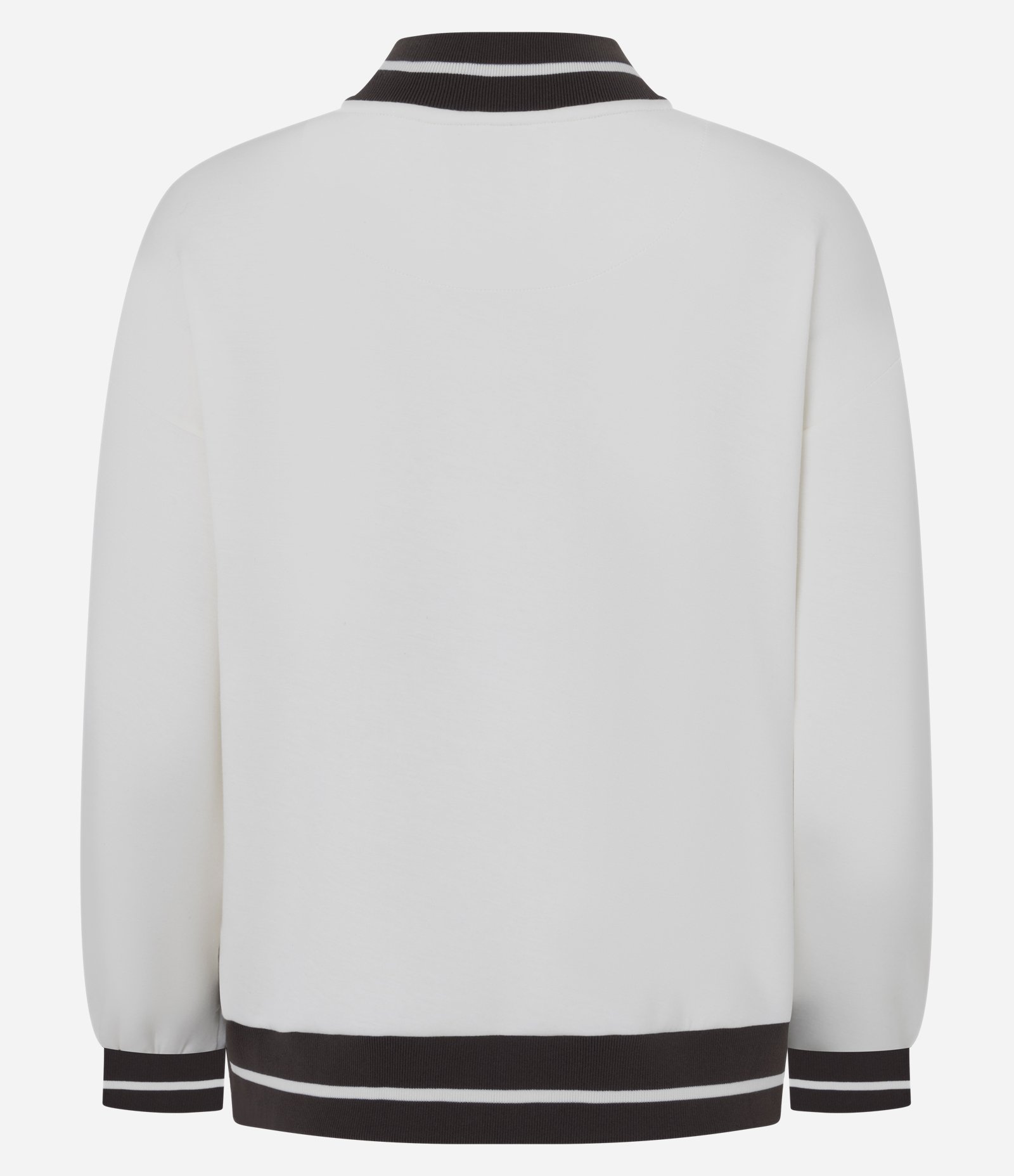 Suéter Oversized Esportivo com Lettering Bordado Off White 6