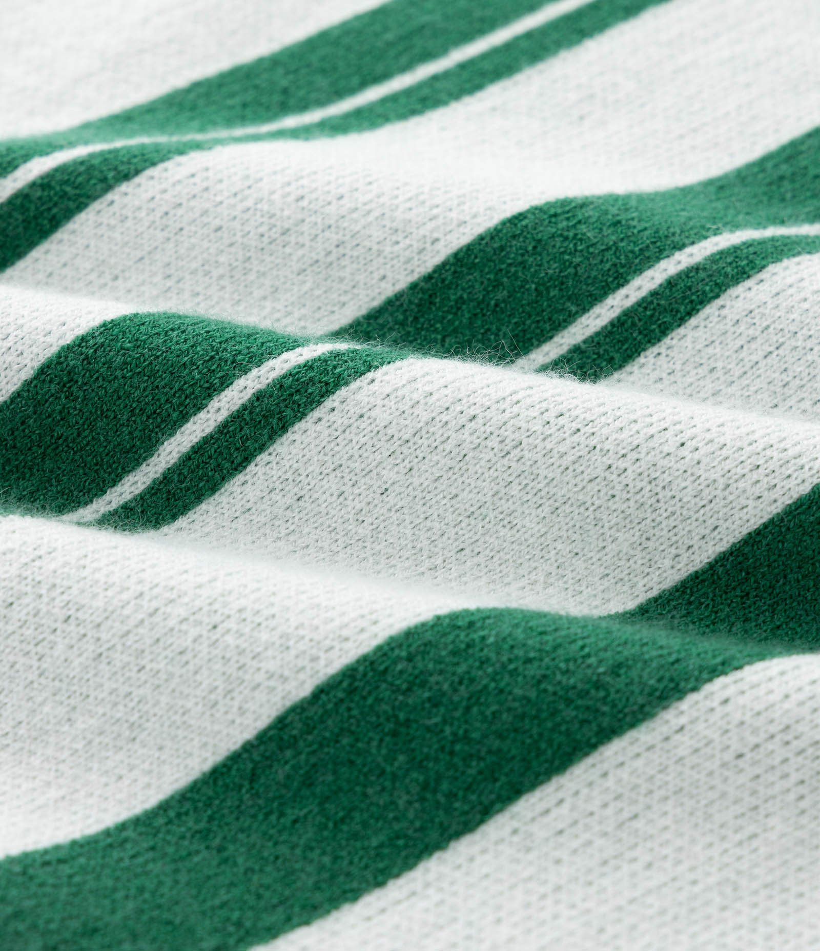 Camiseta em Tricô Listrada Reckless Branco/Verde 8