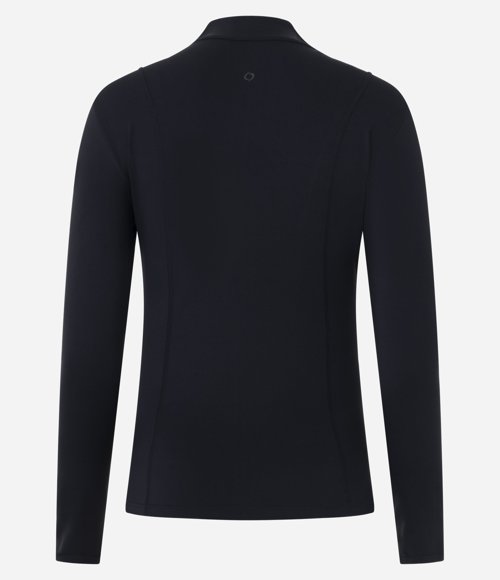 Jaqueta Esportiva em Microfibra com Zíper e Bolsos Preto 7