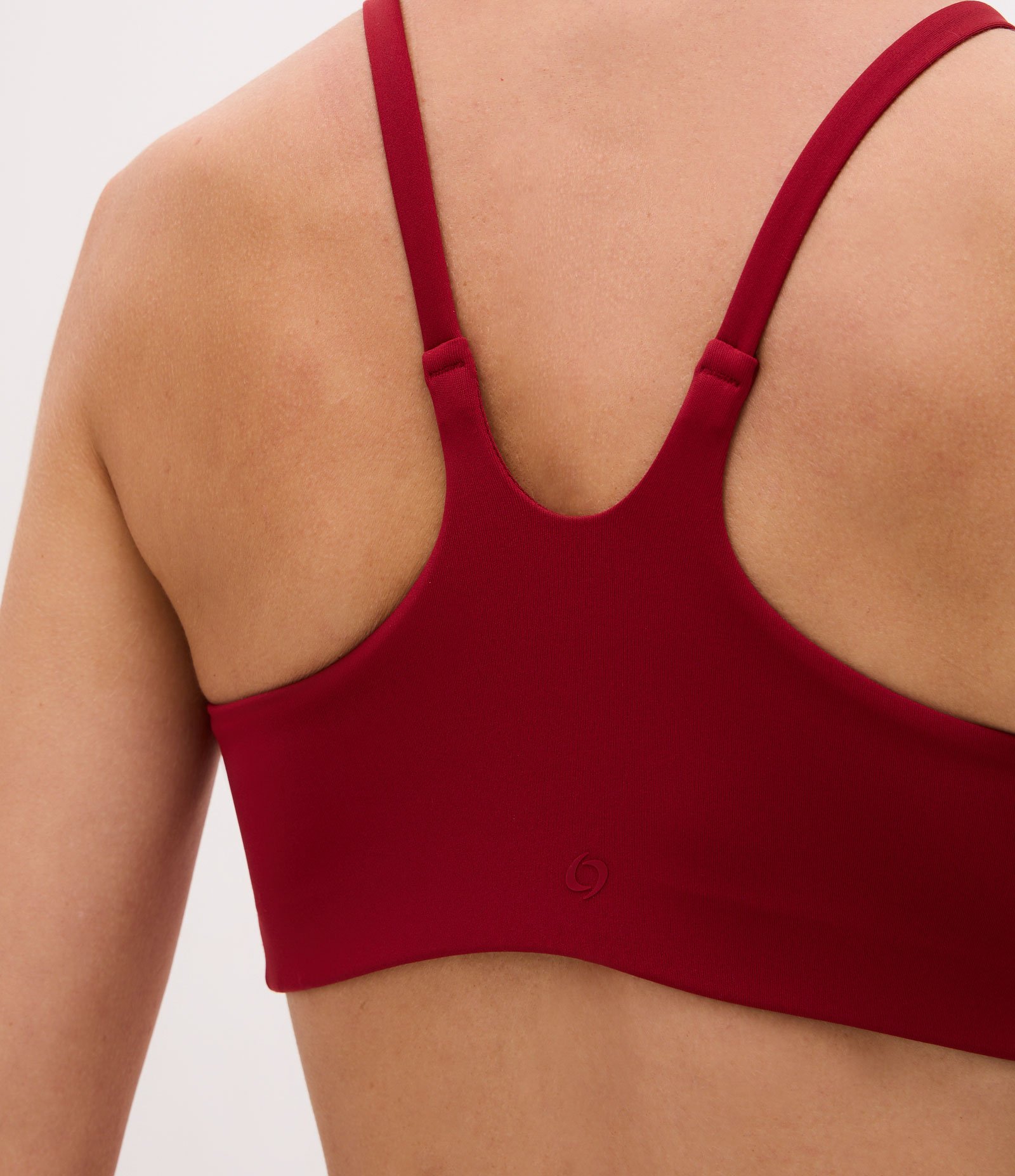 Top Esportivo Nadador sem Bojo em Poliamida Vermelho 3