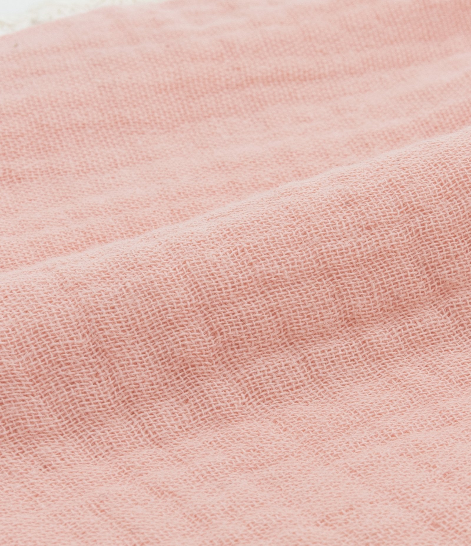 Kit Babador e Laços Infantis com Estampa Floral - Tam Único Rosa/Branco 6