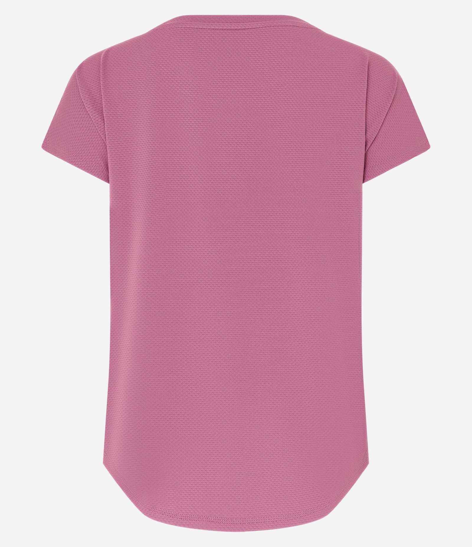 Camiseta Esportiva em Microfibra Texturizada Rosa 7