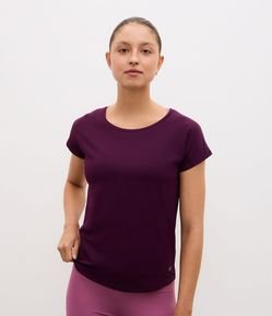 Camiseta Esportiva em Microfibra Texturizada