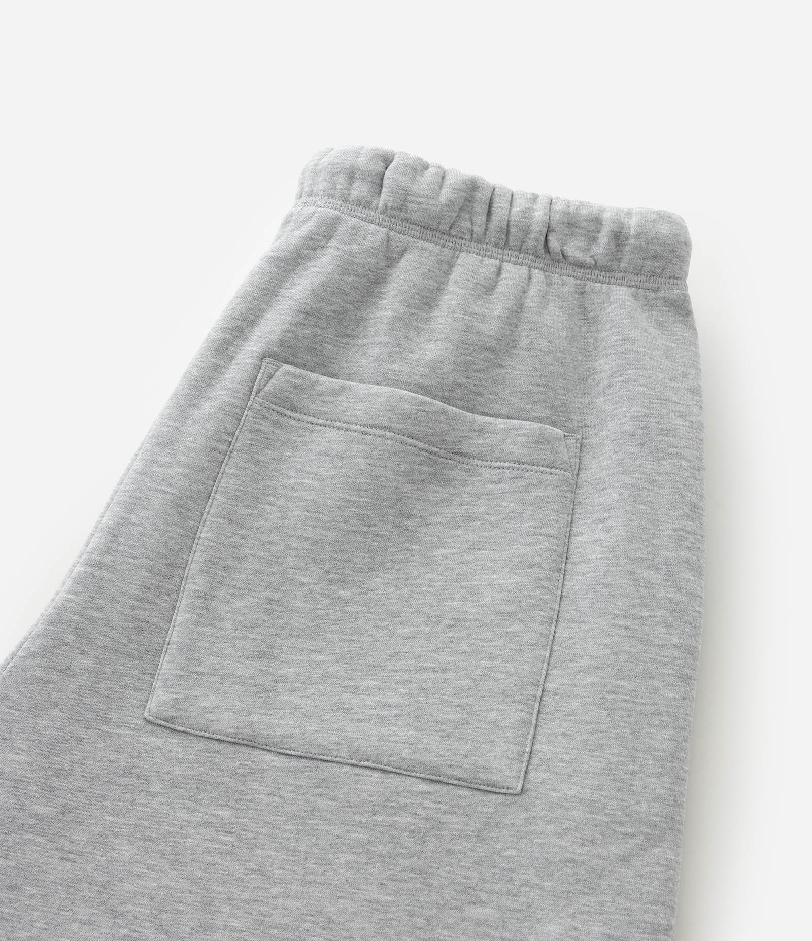 Calça Baggy em Moletom com Felpa com Barra Regulável Cinza Claro 10