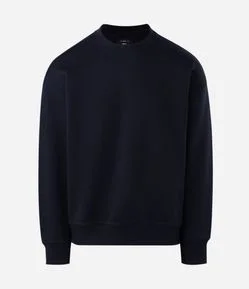 Blusão Boxy em Moletom com Felpa Liso