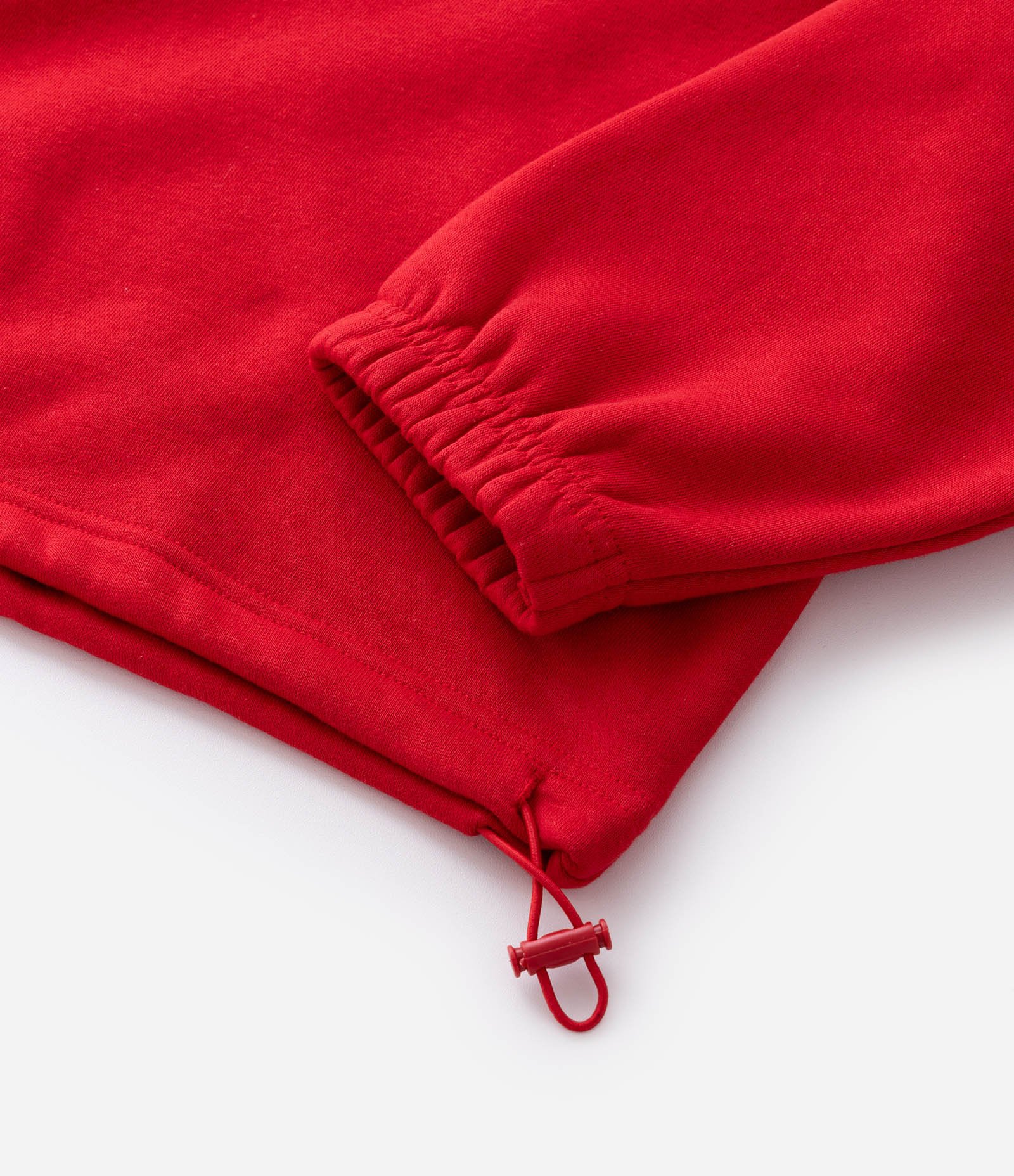 Blusão Ballon em Moletom com Forro Fleece e Zíper na Gola Vermelho Claro 9