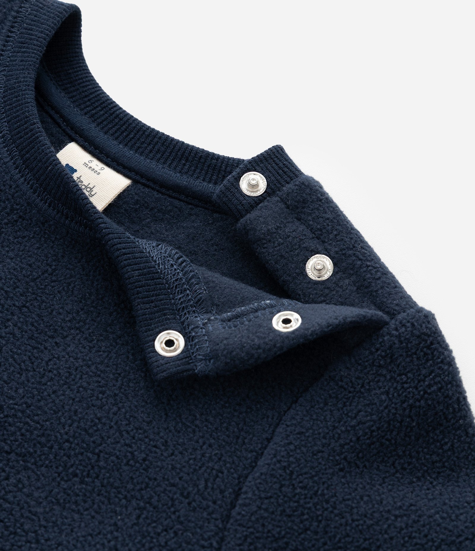 Casaco Infantil em Fleece Polar – Tam 0 a 18 Meses Azul Marinho 6