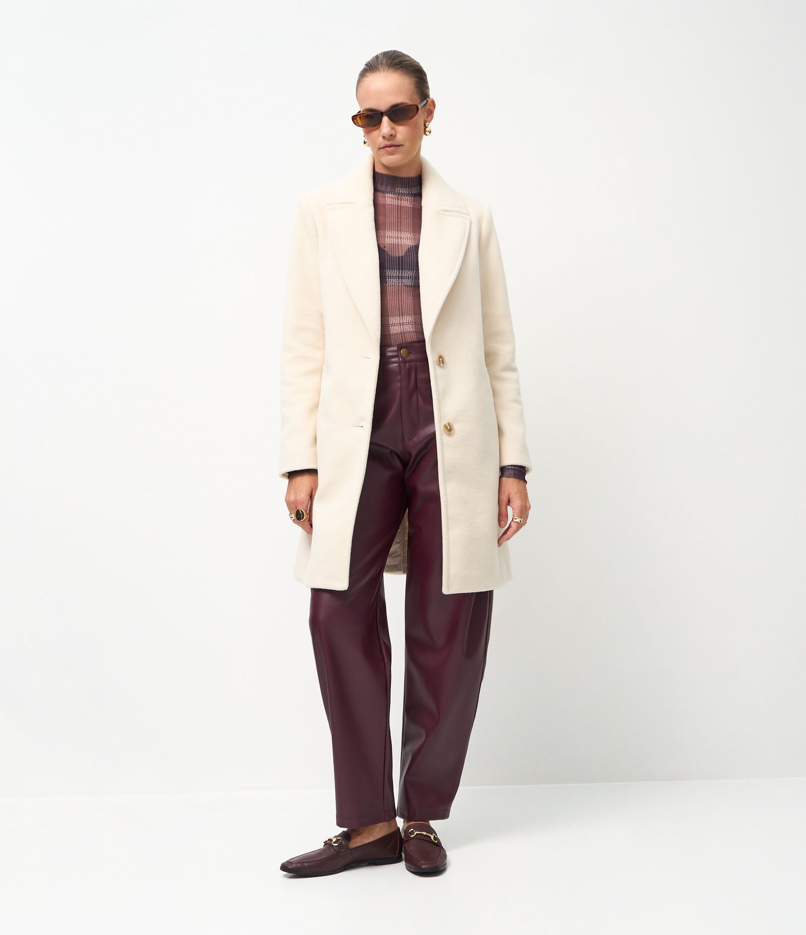 Casaco Alongado com Bolsos Laterais e Fenda Traseira Off White 2