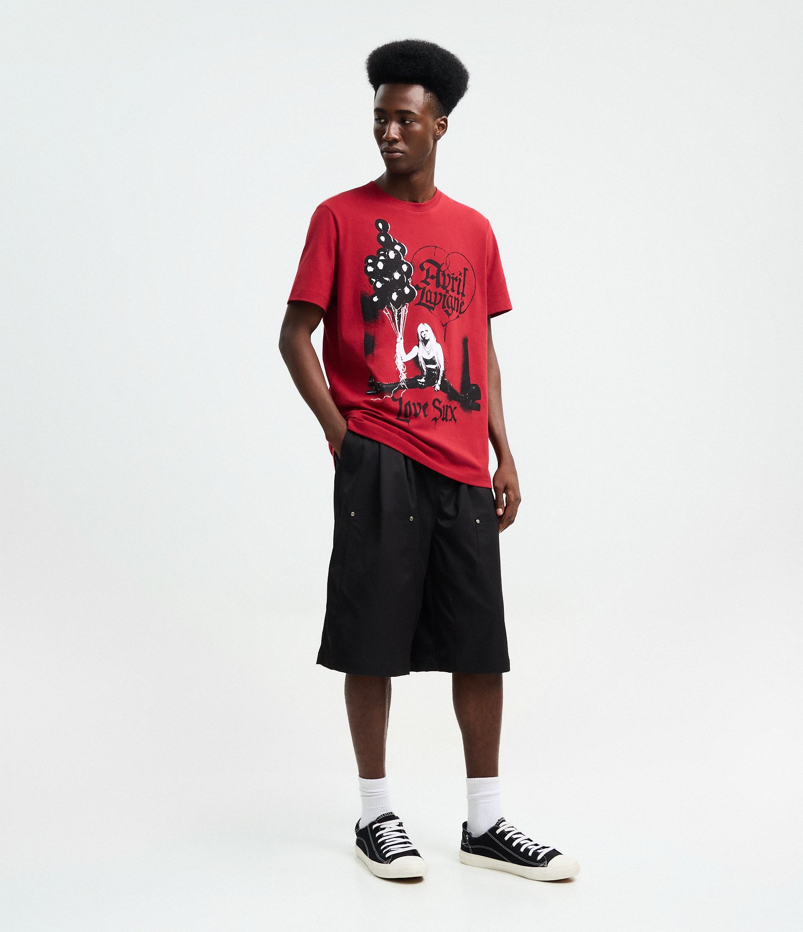 Bermuda Microfibra com Bolsos Frontais Preto 1