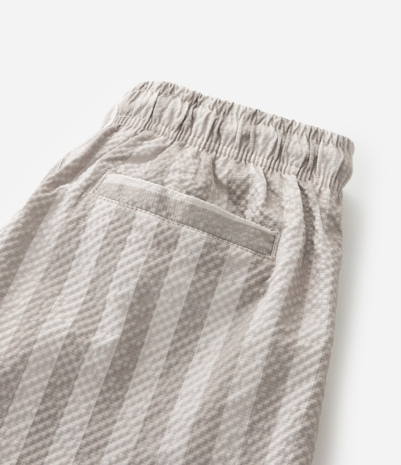 Bermuda Infantil com Listras Texturizadas - Tam 5 a 14 Anos Bege 6