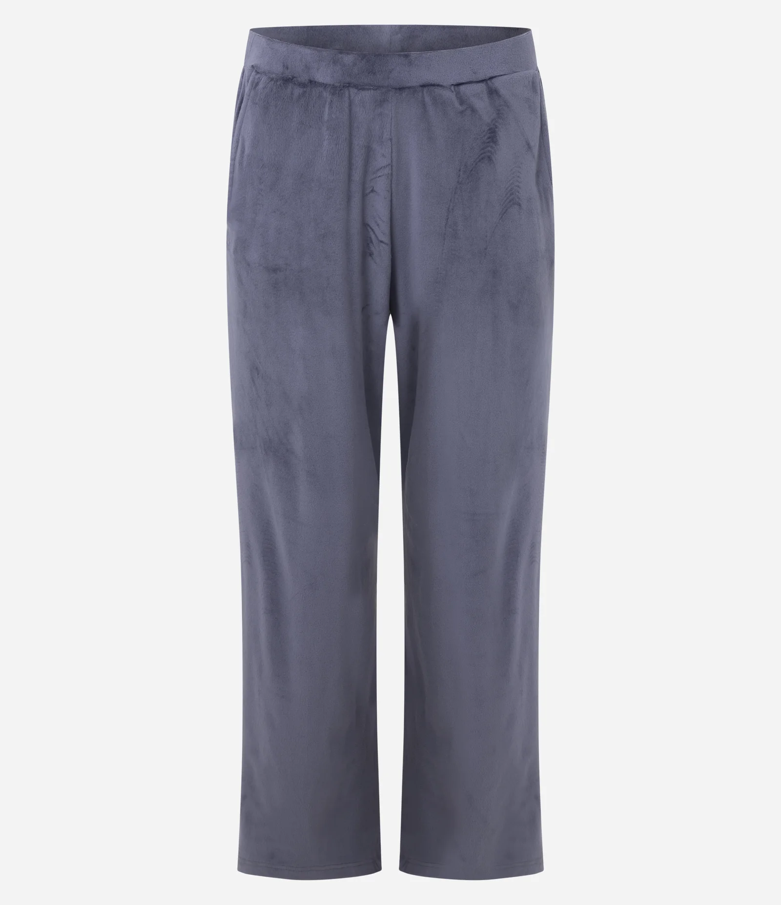 Pijama Pesado Feminino Plush Manga Longa Cinza 4