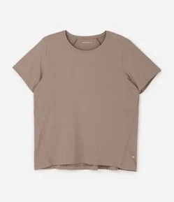 Camiseta Esportiva Manga Curta em Poliamida