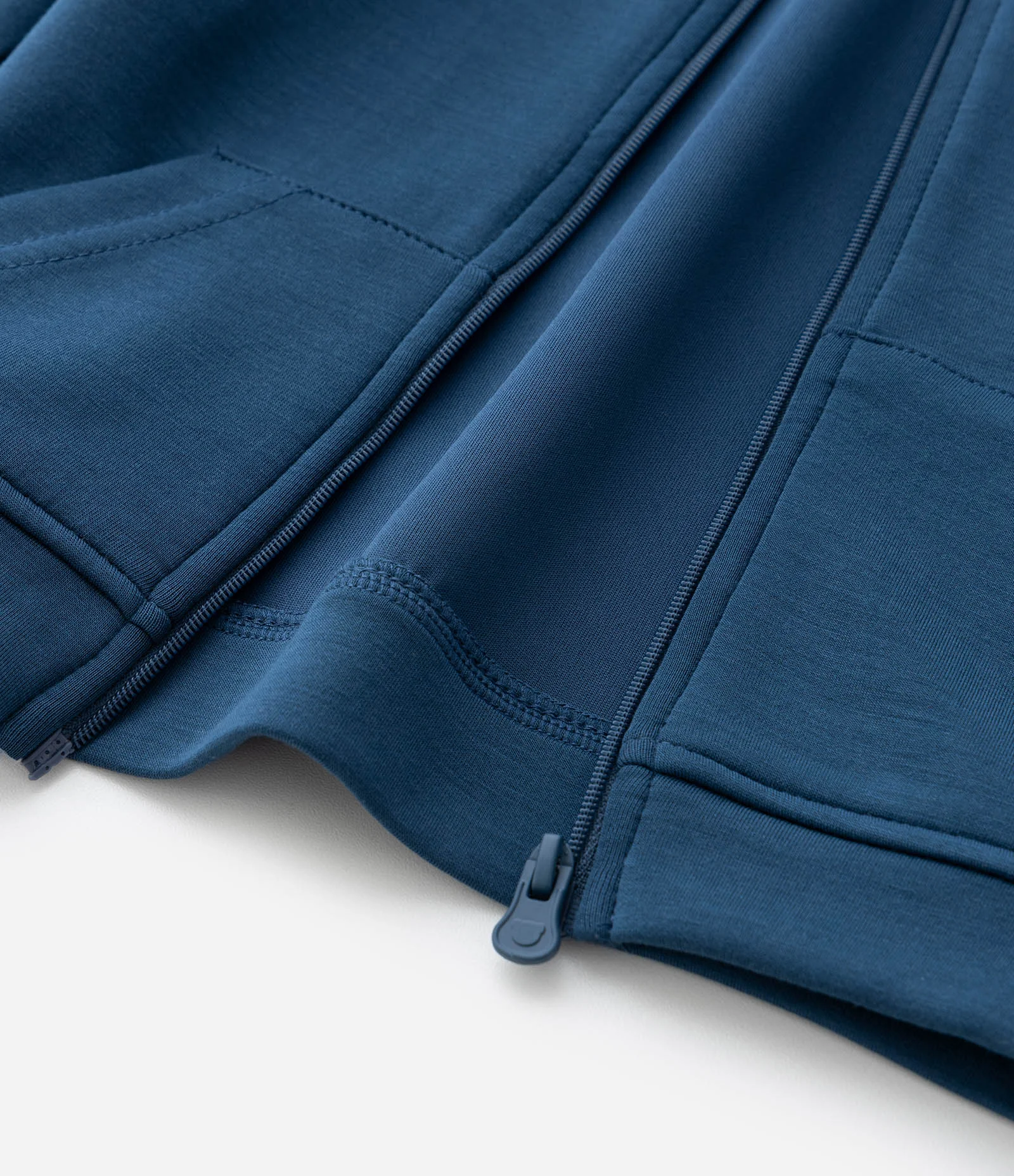 Jaqueta Infantil em Modal com Capuz – Tam 0 a 24 Meses Azul 5