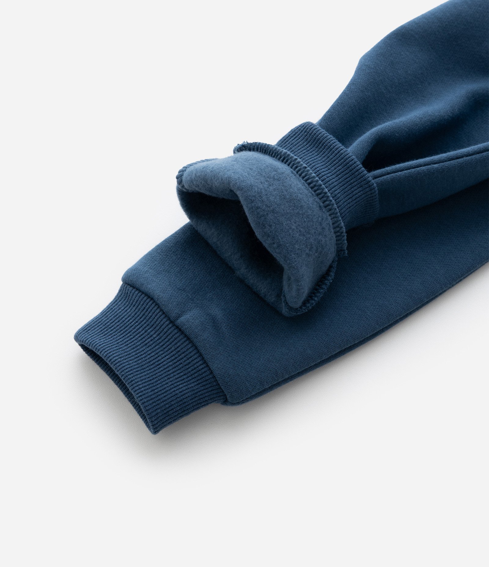 Conjunto Infantil Casaco com Capuz e Calça Bordado de Urso – Tam 0 a 18 Meses Branco/Azul 9