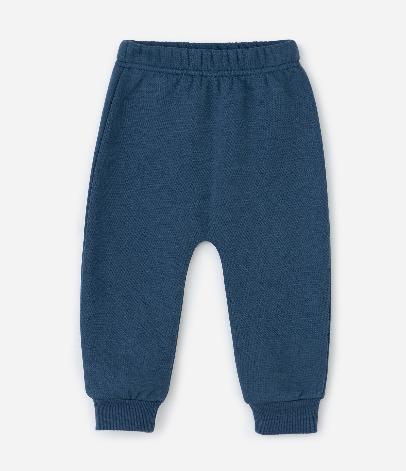 Conjunto Infantil Casaco com Capuz e Calça Bordado de Urso – Tam 0 a 18 Meses Branco/Azul 4